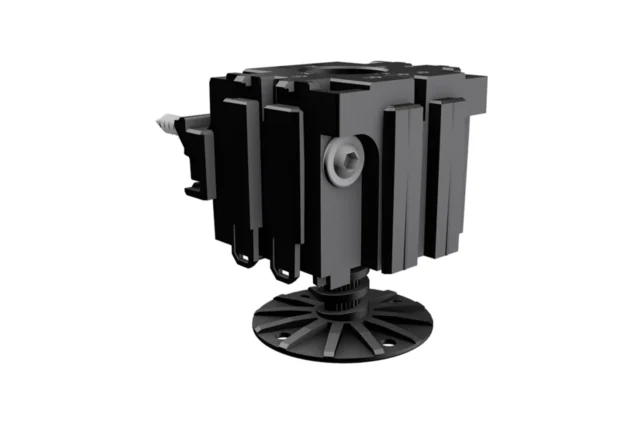 TOP CUBE FOR PACS ALU RAIL SKIRTING BOARD